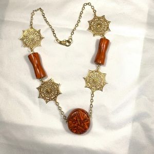 OOAK Handmade Autumn Harvest Necklace